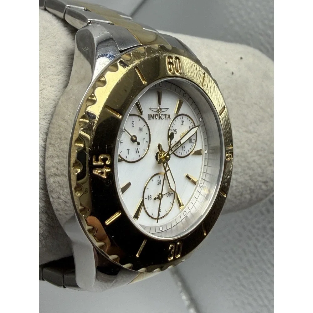 Invicta Angel 29110 New Battery Ladies MOP Watch 38MM 7